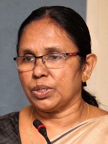 K. K. Shailaja portrait
